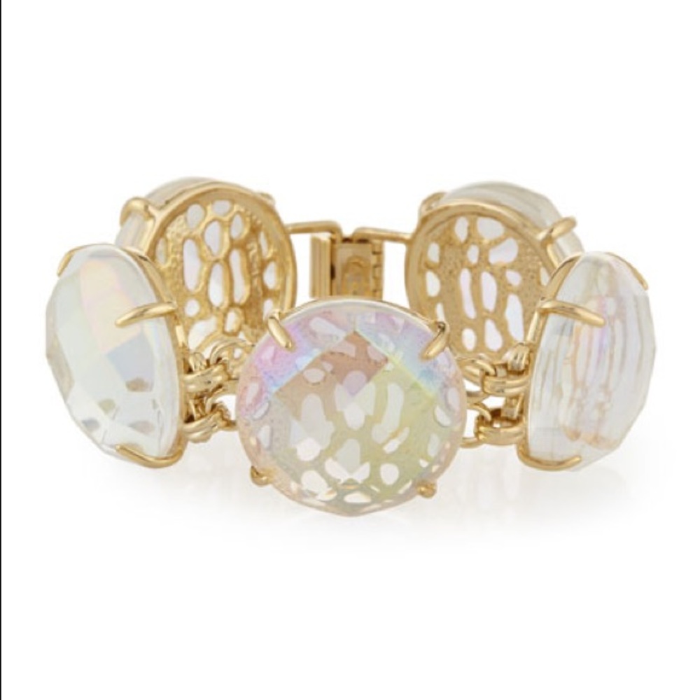 Kendra Scott Cassie Bracelet Clear Irridescent